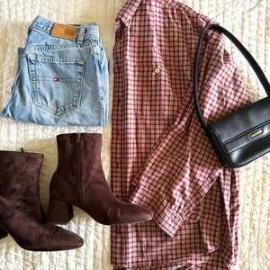 Vintage Colo Wear America Red Plaid Button Up Shirt Size Large gorpcore grunge